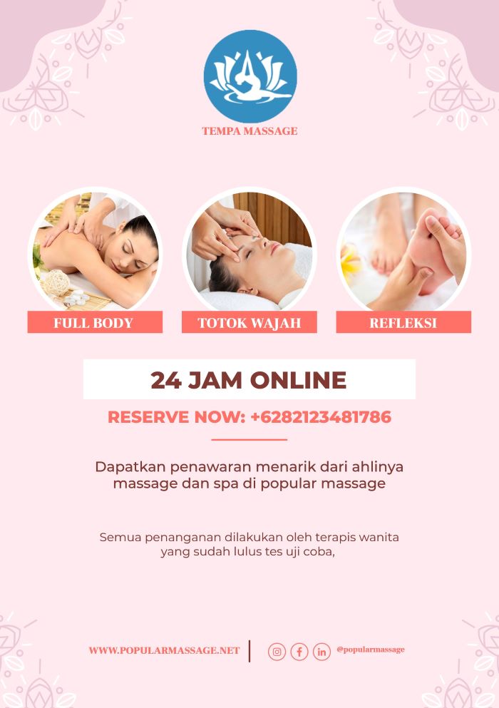 19+ Jasa Pijat Panggilan Jakarta 24 Jam Terapis Wanita Terpopuler 4 Menu Pijat Panggilan Jakarta